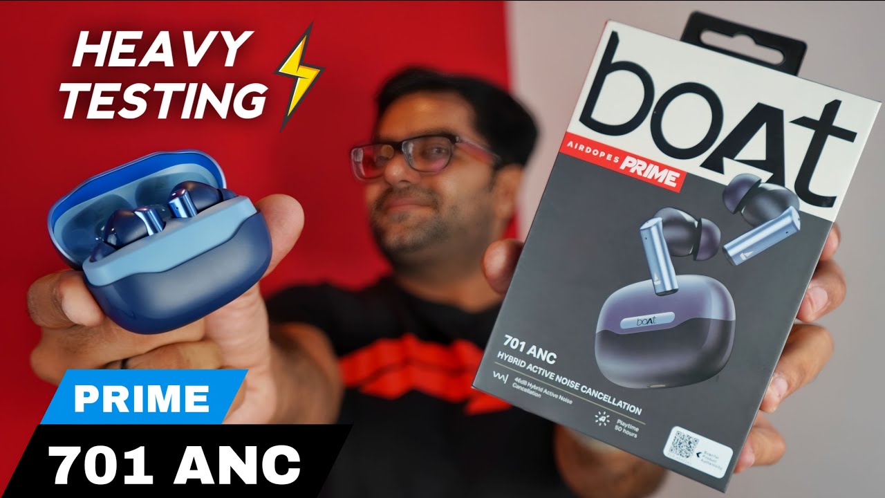 boAt Airdopes Prime 701 ANC with Real Spatial Audio 🔥 Worth the HYPE ??