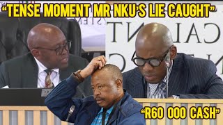 Madlanga Commission: Tense Moment Mr Nku caught on his lie on carrying R60 000 cash during drug bust