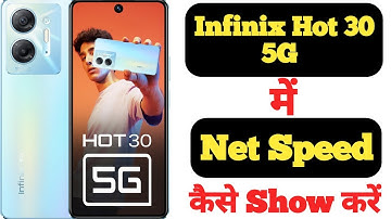 How to show net speed on Infinix Hot 30 5G || Infinix Hot 30 5G me net speed kaise show kare ||