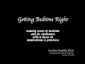 Dr Gordon Neufeld on Getting Bedtime Right, April 2021