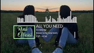 Download lagu ALL YOU NEED TO KNOW REGGAE SLOW (RAWI BEAT)