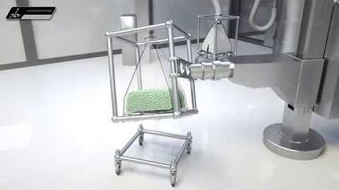 ACUBE®-PRO - Patented, contained single use primary packaging bag for blending of solids and powders