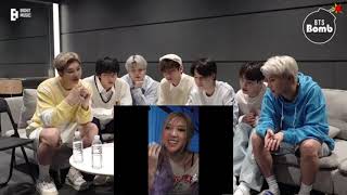 bts reaction to Rose tiktok part6