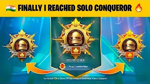 🇮🇳 Finally I Reached Solo Conqueror || Solo Conqueror Tips & Tricks | C4S11 (MR MAFIA YT)