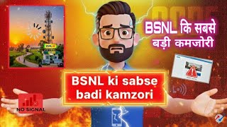 BSNL 4G poor coverage. BSNL Network week network strength big problem. BSNL Network Problem 2025-26.