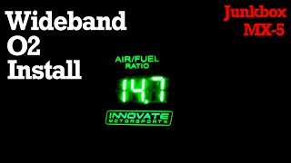 How To Install a Wideband 02 Sensor on Your MX-5