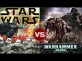 Imperium of Man vs the Galactic Empire in ALL OUT WAR: Who Would Win? | Star Wars vs Warhammer 40k