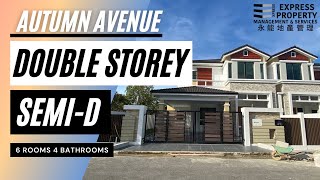 Luxury Double-Storey Semi Detached House At Autumn Avenue, Lutong Miri