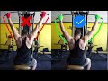 HOW TO FIX LAT PULLDOWN EXERCISE كيف تصلح تمرين السحب أمامي للظهر 