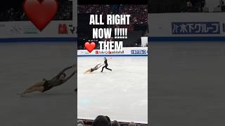 Laurin & Ethier Throw Jump & Death Sprial #worldsmtl24  #skatecanada   #shorts