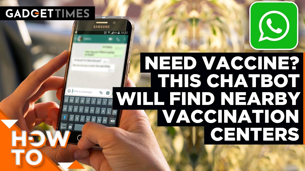 WhatsApp chatbot to find nearby vaccination centres