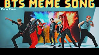 SO I CREATED A SONG OUT OF BTS MEMES REACTION