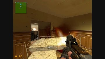 Counter Strike Source - One random round on Zombie Network II (HQ/HD)
