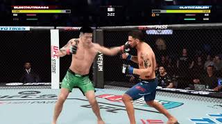 Brandon Moreno slip KO catches Alex Perez completely off-guard