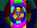 🎨 Infinite Colorful Rings Loop ✨