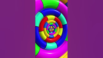 🎨 Infinite Colorful Rings Loop ✨