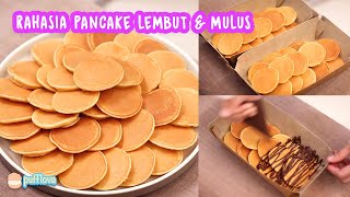 EASY SOFT & SMOOTH PANCAKE RECIPE (TAKARAN SENDOK)