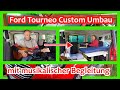 Ford Tourneo Custom  Umbau zu Camper mit Musik "Heute hier Morgen dort" von Hannes Wader