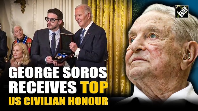 Biden honours George Soros with the Presidential Medal of Freedom for  philanthropic contributions