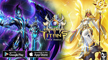 Elemental Titans - 3D Idle Arena Early Access Gameplay Android APK iOS
