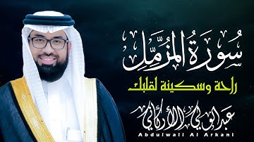 سورة المزمل تلاوة خاشعة فيها الراحة والسكينة لقلبك 😌💚 || عبد الولي الاركاني