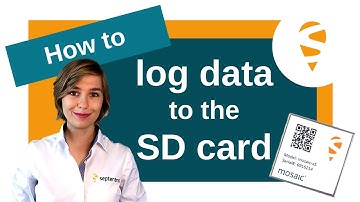 How to log data to the SD card of the Septentrio mosaic receiver module