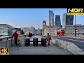 London walk on a busy day Mar 2021| Southbank to London Bridge around sunset time [4k HDR]