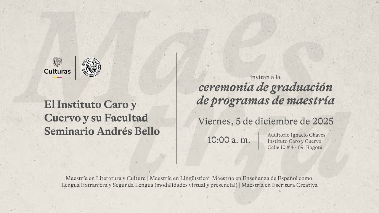 Ceremonia de graduación de programas de maestría 2025-II - YouTube