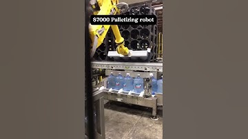 Palletizing robot #machine #factoryproducts #intelligence #factory #industrialrobot #robot #machine