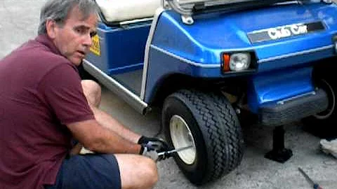 How to Remove a Golf Cart Tire