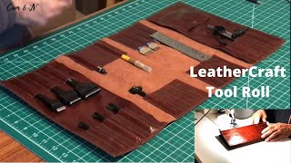 Leather Craft Tool Roll
