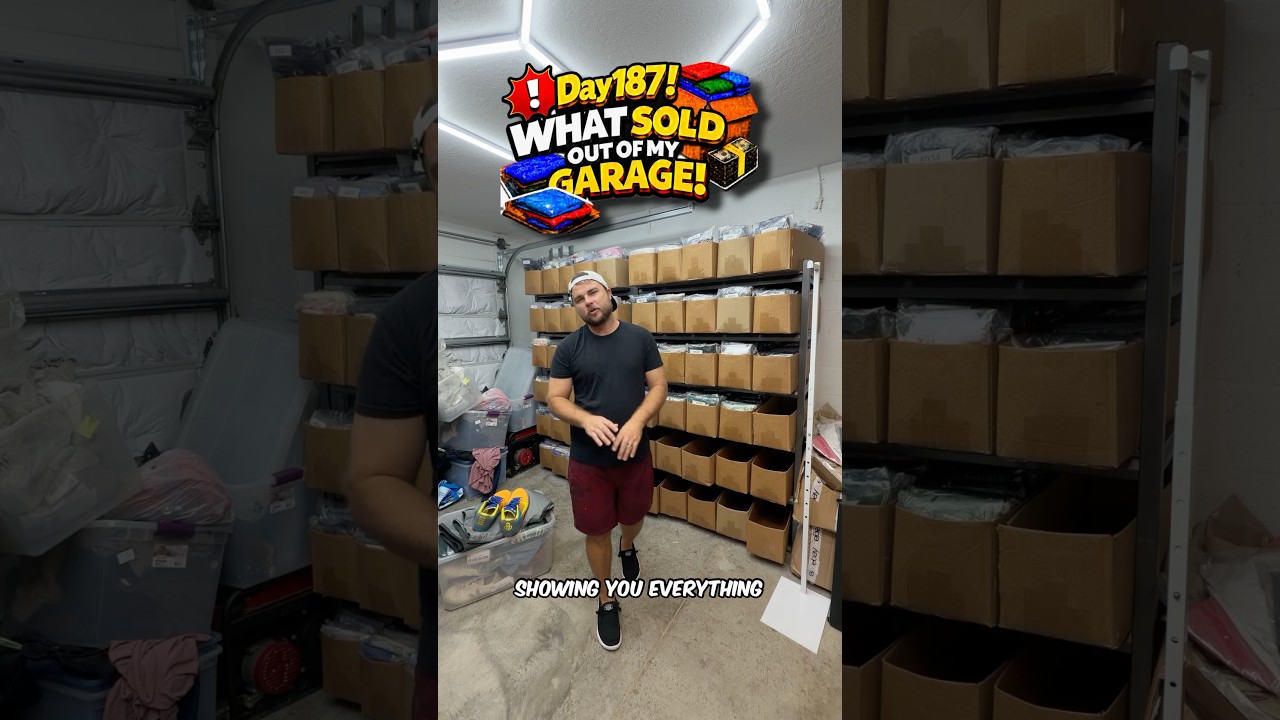 Day 187: What Sold Out Of My Garage! - YouTube