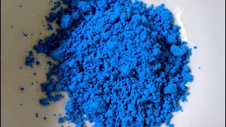 Blue Verditer Pigment Synthesis | The Melancholy of Venus