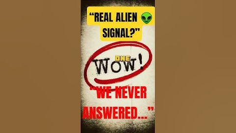 NASA Missed a literal Alien Phone 📱 Call . 👽 #shorts #scienceshorts