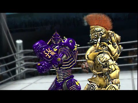 REAL STEEL THE VIDEO GAME [PS3/XBOX360]-NOISY BOY vs MIDAS (ORGINAL & CUSTOM COLOR)