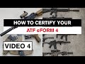Atf eforms how to submit your form 4 in 2022  atf eform4 tutorial
