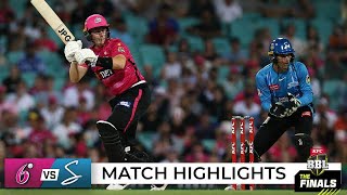 Sixers sneak past Strikers in dramatic run chase | BBL|11