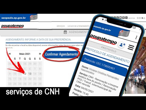 AGENDAMENTO ATENDIMENTO PRESENCIAL NO DETRAN (CNH) - COMO AGENDAR NO PORTAL DO POUPATEMPO