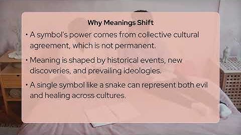 Can Conventional Symbols Change Meaning Over Time?