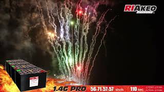 241 Shot - Peking Opera 3 - JLP2383 JLP2384 JLP2385 JLP2386 - 1.4 Pro Cake by Riakeo Fireworks