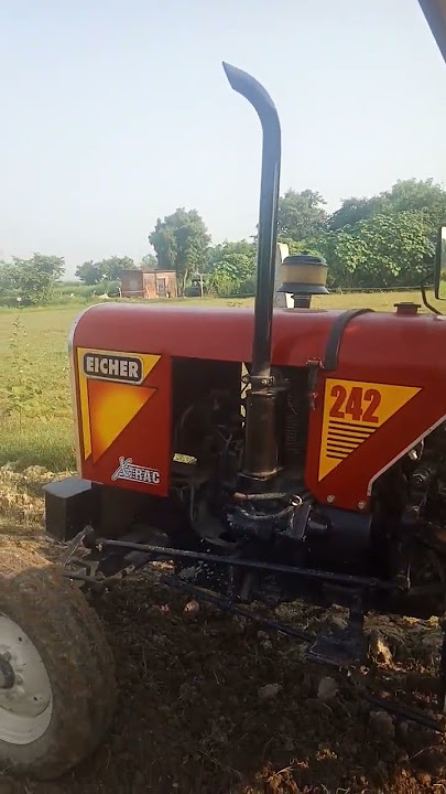 Starting Eicher 242 tractor engine sound👌 #eichertractor🚜 #shortsvideo 👆