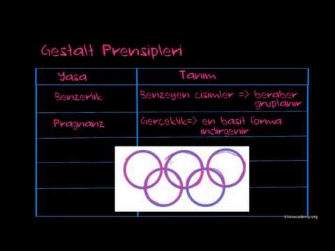 Gestalt Prensipleri (Sinir Sistemi Fizyolojisi) (Psikoloji / Çevreyi Algılama)