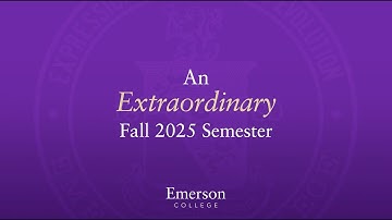 An Extraordinary Fall 2025 Semester