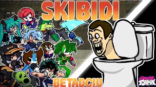 🎤🎶Skibidi But Every Turn a Different Character sings《FNF Skibidi》
