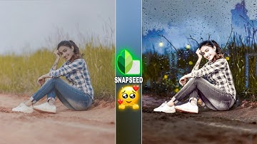 Snapseed- New Dark Fade Photo Editing⭕| Snapseed New Trick [Niraj Editz]