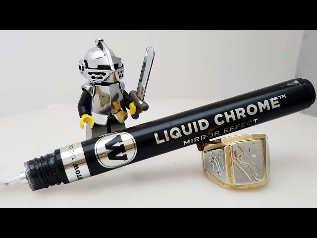 I try painting LIQUID CHROME ( Win or FAIL!? ) 