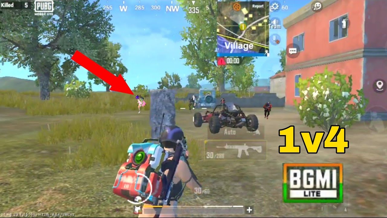 1v4 clutches🔥solo vs squad fastest player montage Pubg Lite - Bgmi Lite ...