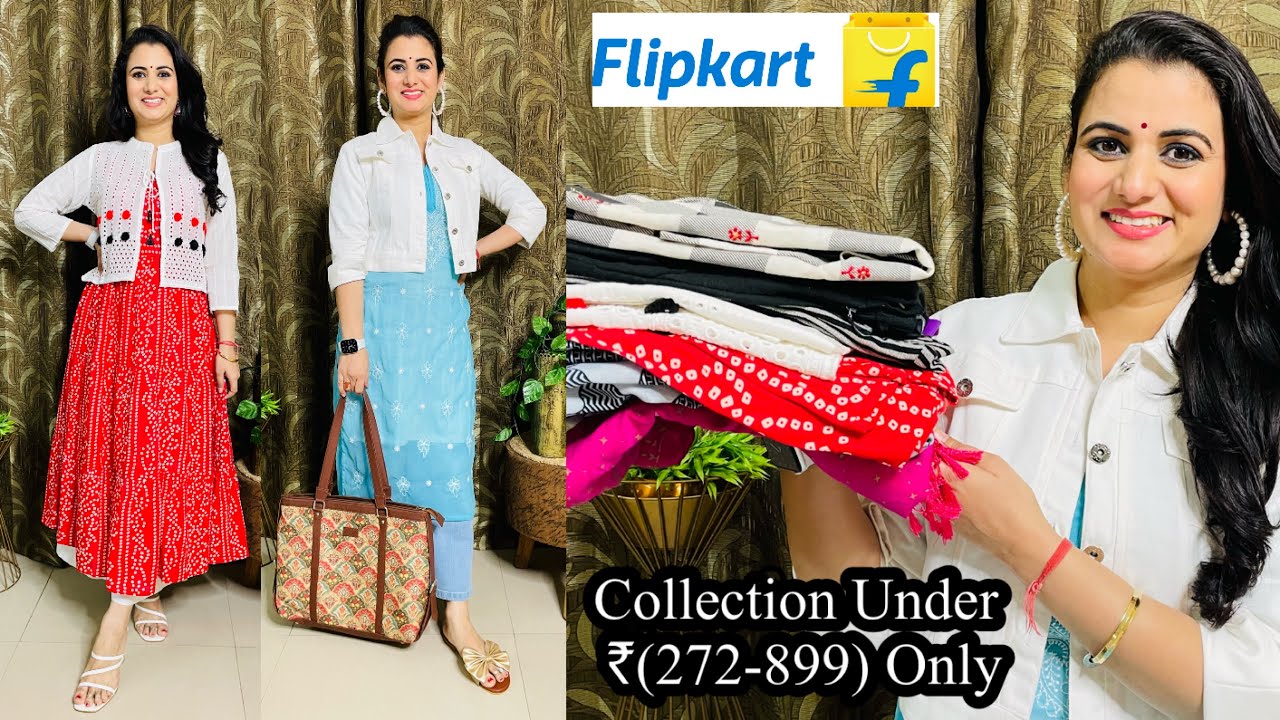 Kurti dresses for office/college! UNDER 400 Rs ONLY! Honest Flipkart Review  2023 - YouTube