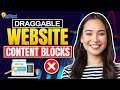Easily Make Landing Pages with Draggable Content Blocks