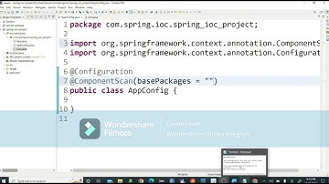 How to setup java configuration file for spring ioc container in spring app ? #java #spring